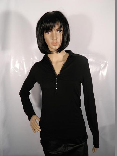 Gina Benotti Bluse Schwarz Gr. M