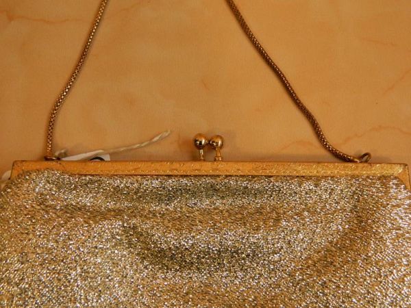 Clutch Silber Glitzernd