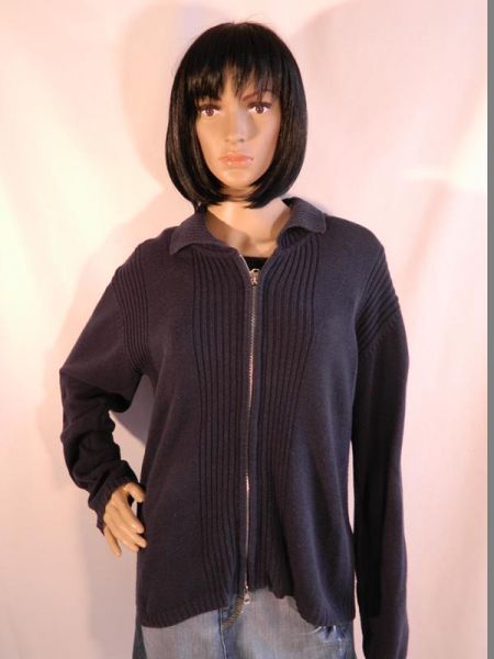 Casual Wear Strickjacke Blau, Gr. 40/42