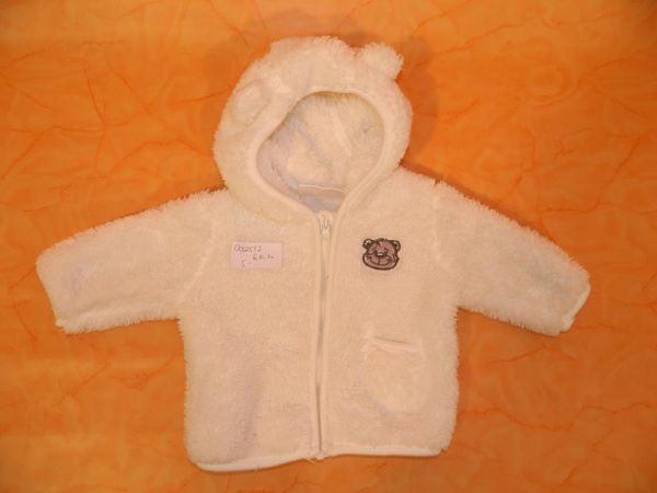 Jacke Weiss Börenmotiv Gr. 56