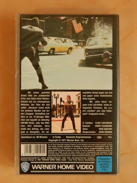 VHS "Dirty Harry"
