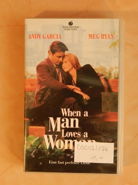 VHS "When a Man Loves a Woman - Eine fast perfekte Liebe"