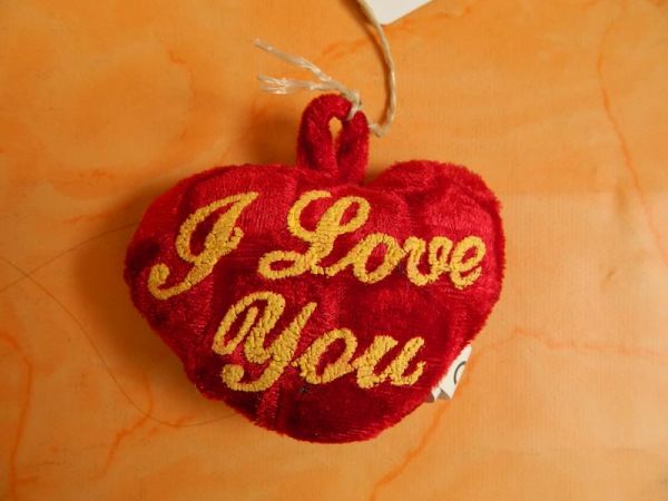 Stoffanhänger kleines Herz