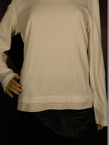 Cecil Shirt Langarm Beige Gr. L