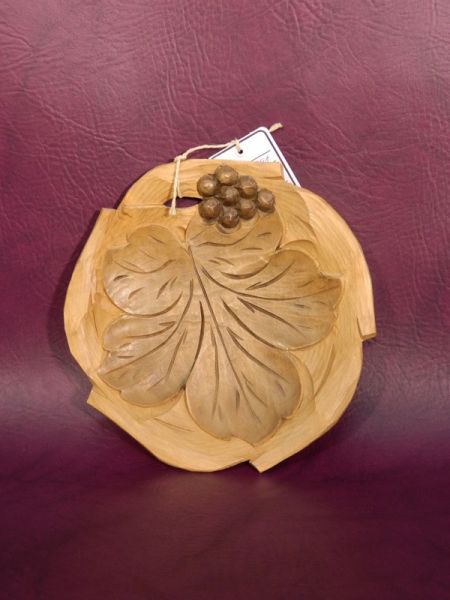 Wandteller "Blatt"
