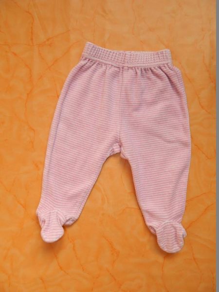 Babyhose Rosa gestreift Gr. 62