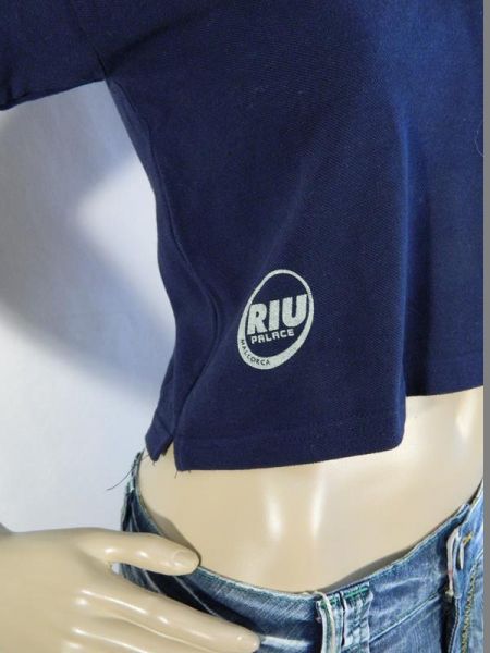 "Riu Palace Mallorca" Polo-Shirt Blau Gr. 36