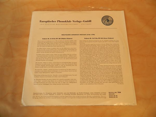 LP Mozart, 2 Sinfonien Nr. 35 und Nr. 36