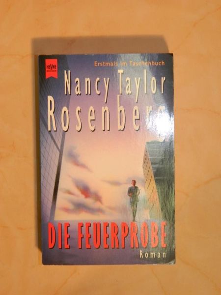 Roman "Die Feuerprobe" von Nancy Taylor Rosenberg