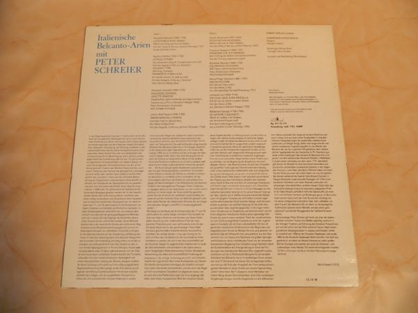 LP Arien mit Peter Schreier