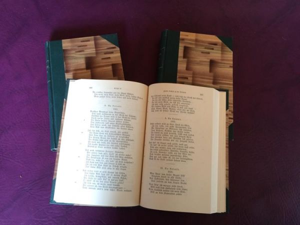 Chamissos Werke, 3 Bücher, 4 Teile