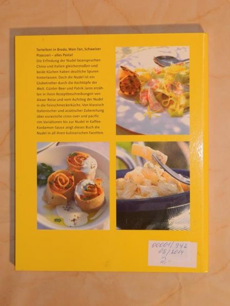 Kochbuch "Neue Pasta" von Patrik Jaros und Günter Beer