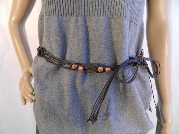 Gürtel, Braun, Bänder