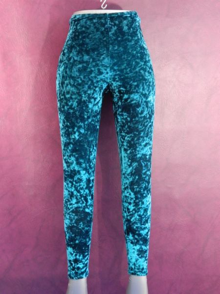 Samt-Leggings Gr. S