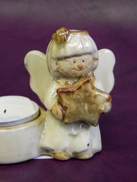 Teelicht, kleiner Engel