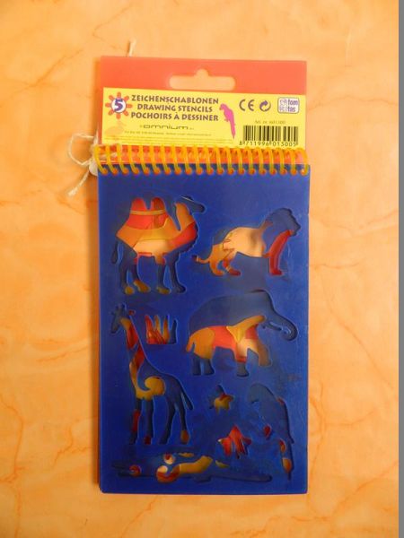 Zeichenschablonen 5 Stk.
