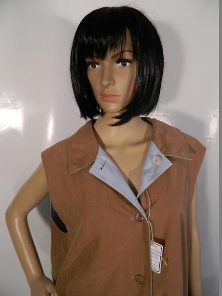 Wendeweste Blau Braun Gr. 48