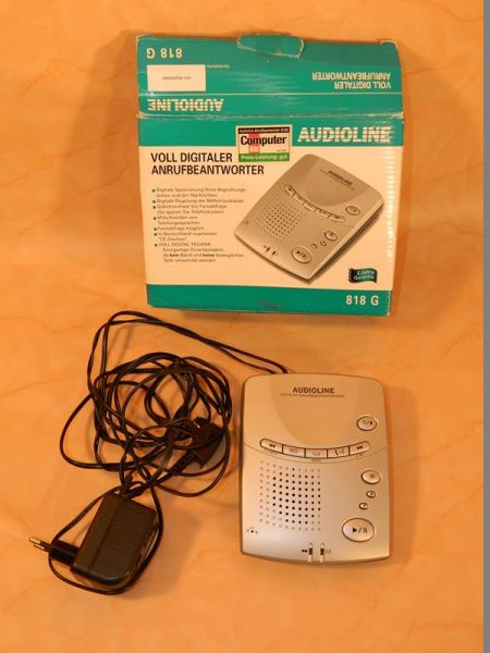 Audioline Anrufbeantworter 818G