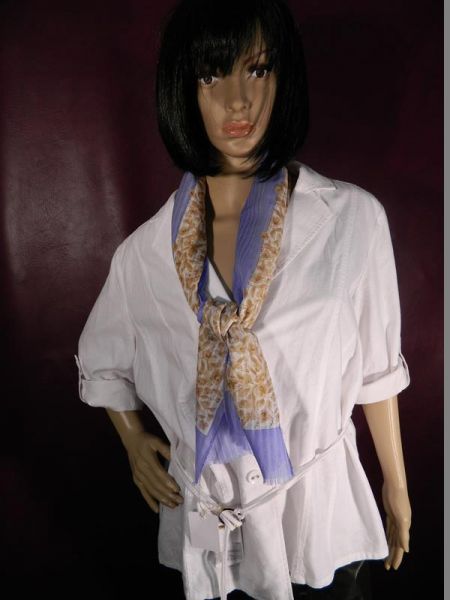 C&A Hemdjacke Weiß Gr. 40