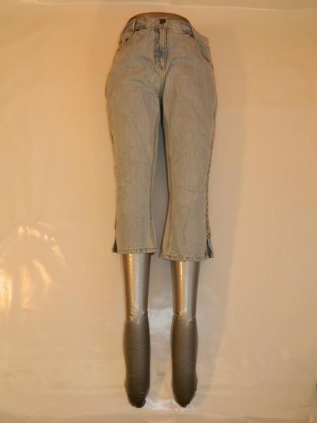 Gina Benotti 3/4 Jeans Hellblau Gr. 40