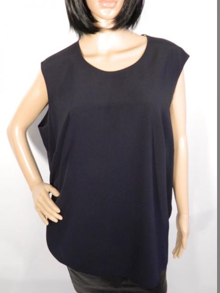 Sommermann Bluse Dunkelblau Gr. 48