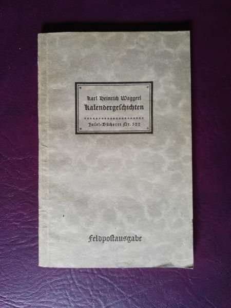 Kalendergeschichten von Karl Heinrich Waggerl