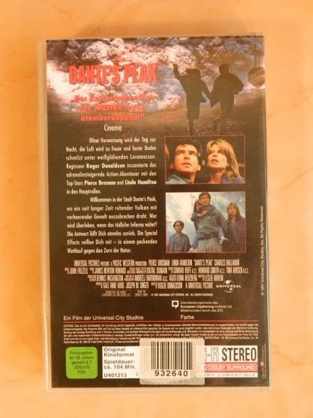 VHS "Dante's Peak"