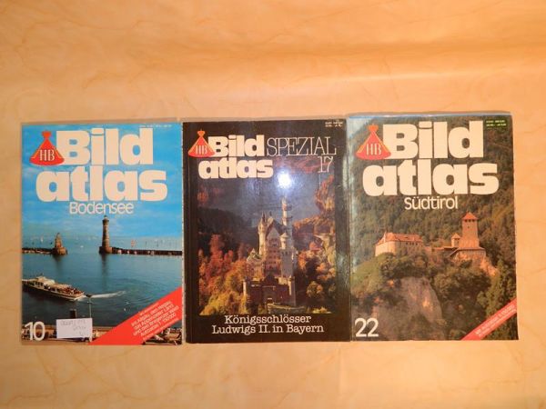 Bildatlas 3-teilig - Bodensee, Südtirol, Königschlösser Ludwigs II. in Bayern