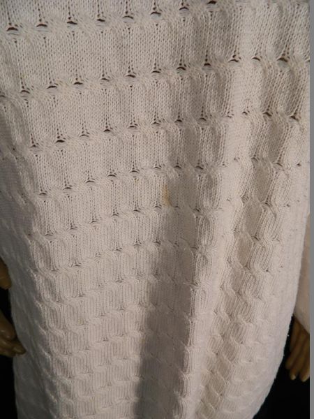 Strickpullover Weiss Gr. 42