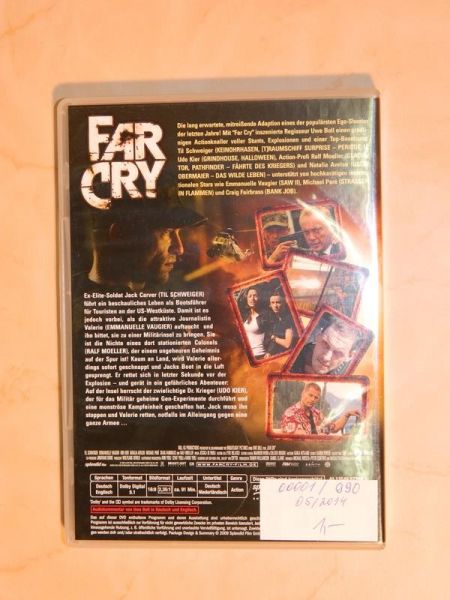 DVD "Far Cry" Uncut mit Til Schweiger