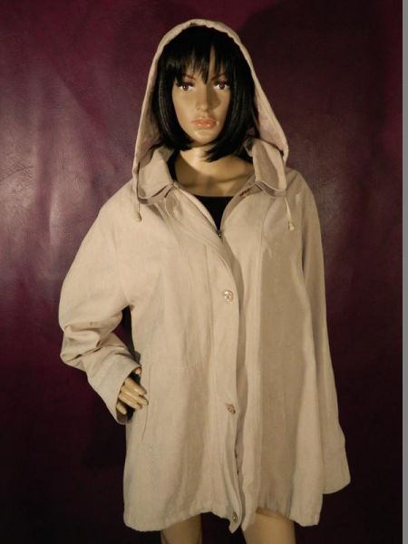 Karoline Jacke Khakibraun Gr. XXXL