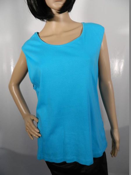 Mark Adam Top Blau Gr. XXL