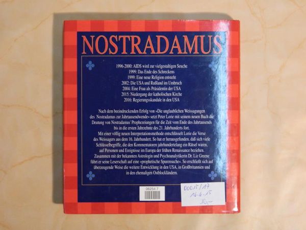 "Nostradamus - Ausblick in das nächste Jahrtausend" von Peter Lorie