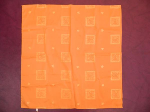 Carotex Tischdecke, Orange/Gold, Weihnachten