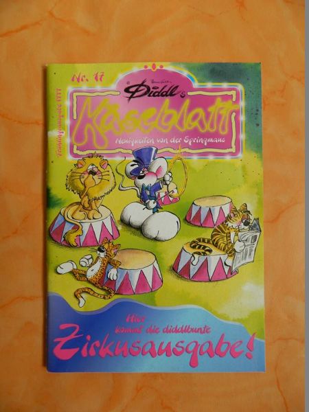 Diddl's Käseblatt Neuigkeiten von der Springmaus Nr. 17