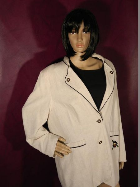 Blazer Landhausstil Beige Gr. 44