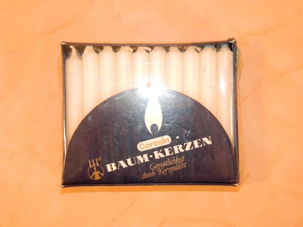 Ceresin Baum-Kerzen 20 Stück