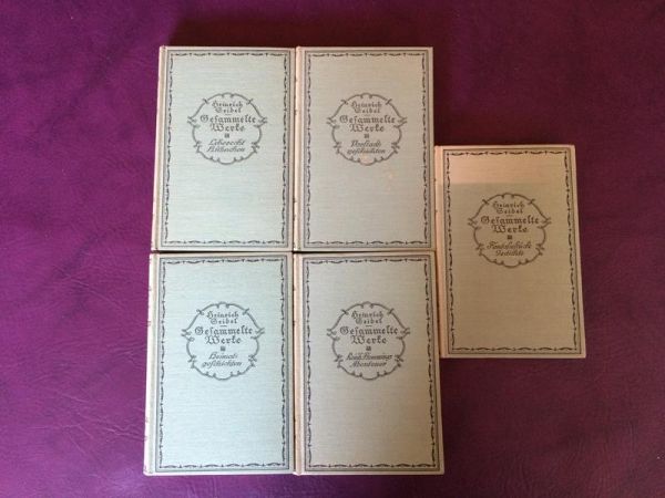 Heinrich Seidel - Gesammelte Werke, Band 1-5