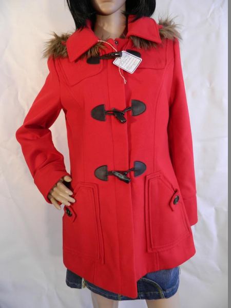 Designers Fleece-Mantel, Rot, Gr. 40