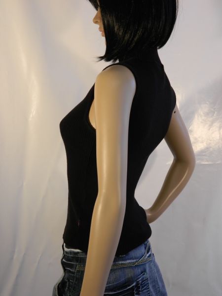 Geripptes Feinstrick-Top Gr. M