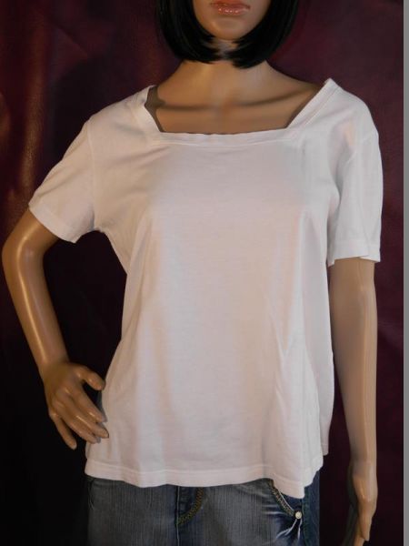 T-Shirt Weiß, Gr. 42