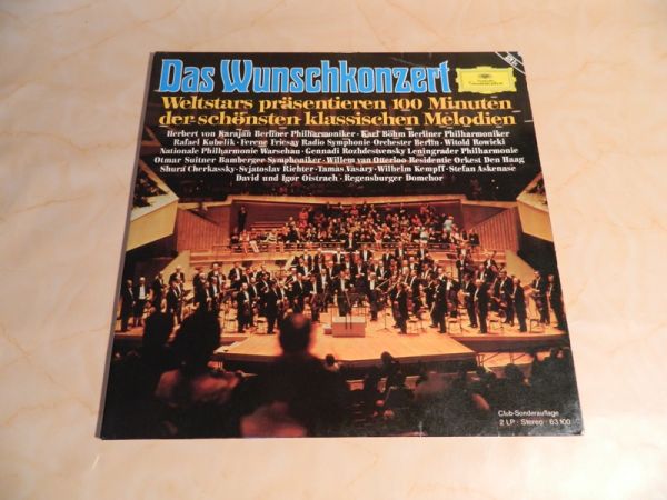 LP Das Wunschkonzert, der Weltstars