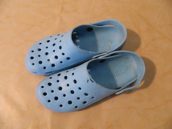 Clogs blau Gr. 38