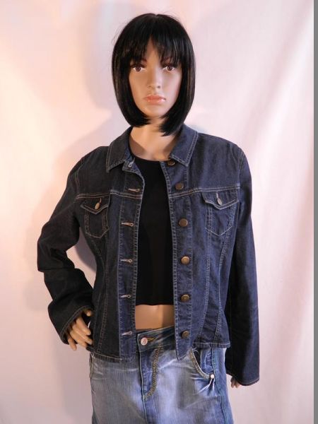 Comma Jeansjacke Blau Gr. 42