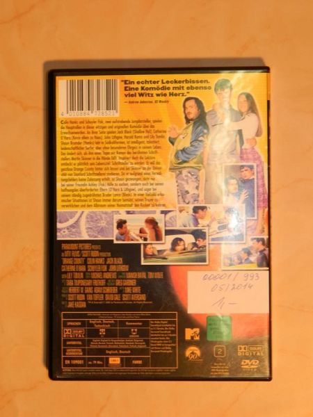 DVD "Nix wie raus aus Orange County"