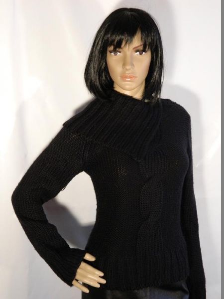 Vero Moda Pullover Strick Schwarz Gr. S