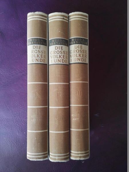 Die Grosse Völkerkunde (in 3 Bänden)