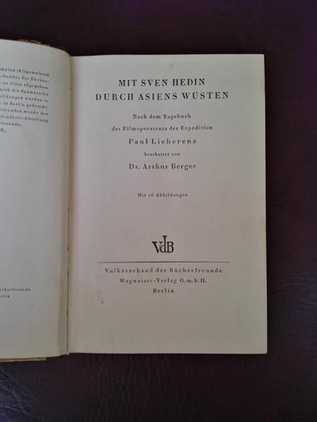 Mit Sven Hedin durch Asiens Wüsten