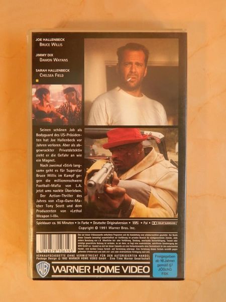 VHS "Last Boyscout - Das Ziel ist Überleben"