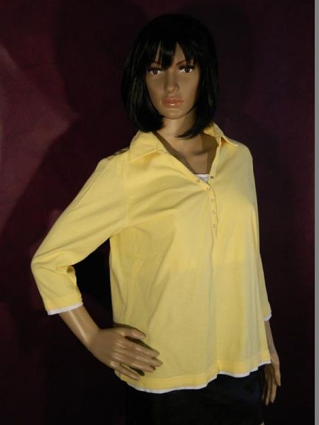 Sweatshirt Gelb Gr. 44/46